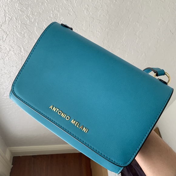 Blue Antonio Melani Crossbody/Shoulder Bag - Picture 1 of 3